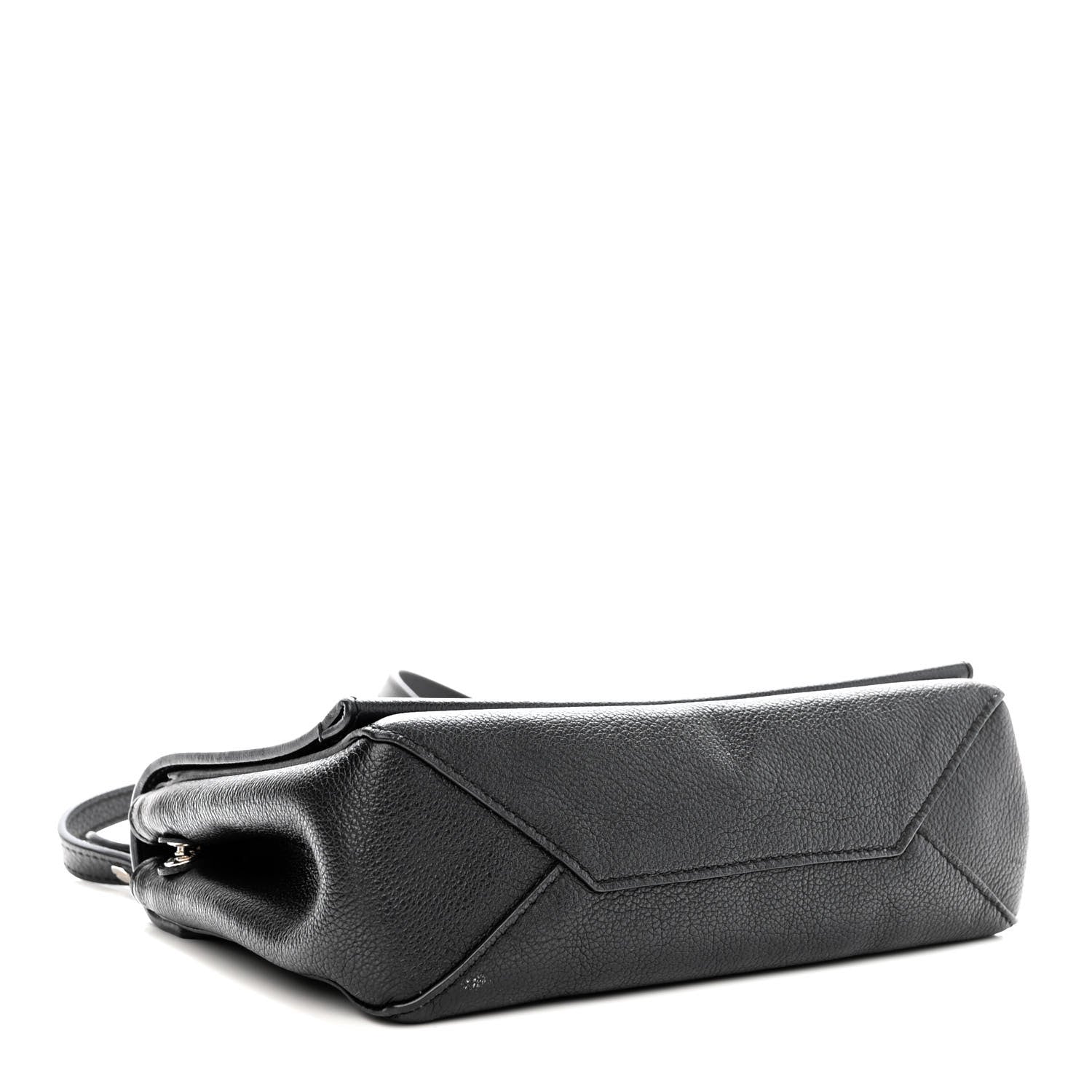 Louis Vuitton Calfskin Lockme II Chain Bag BB Black 4 of 10