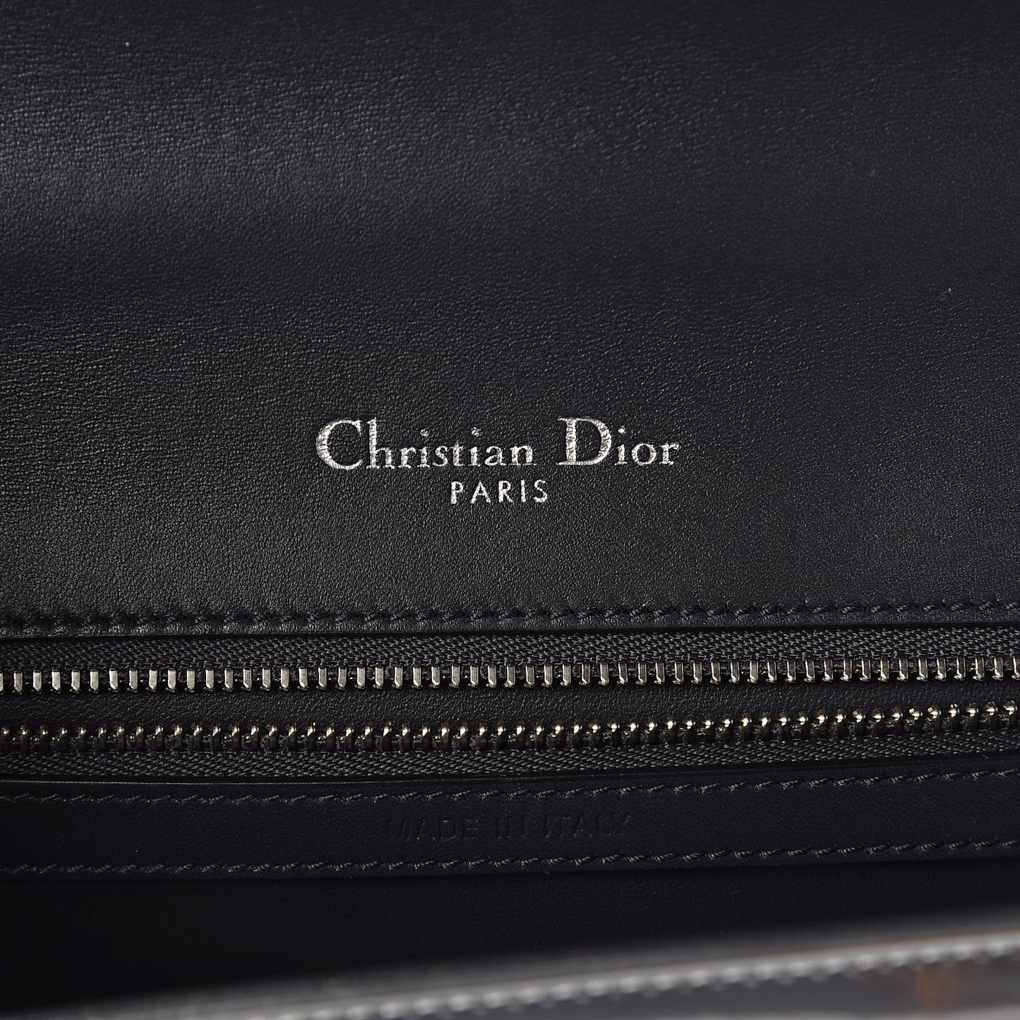Metallic Patent Micro-Cannage Medium Diorama Flap Bag Silver