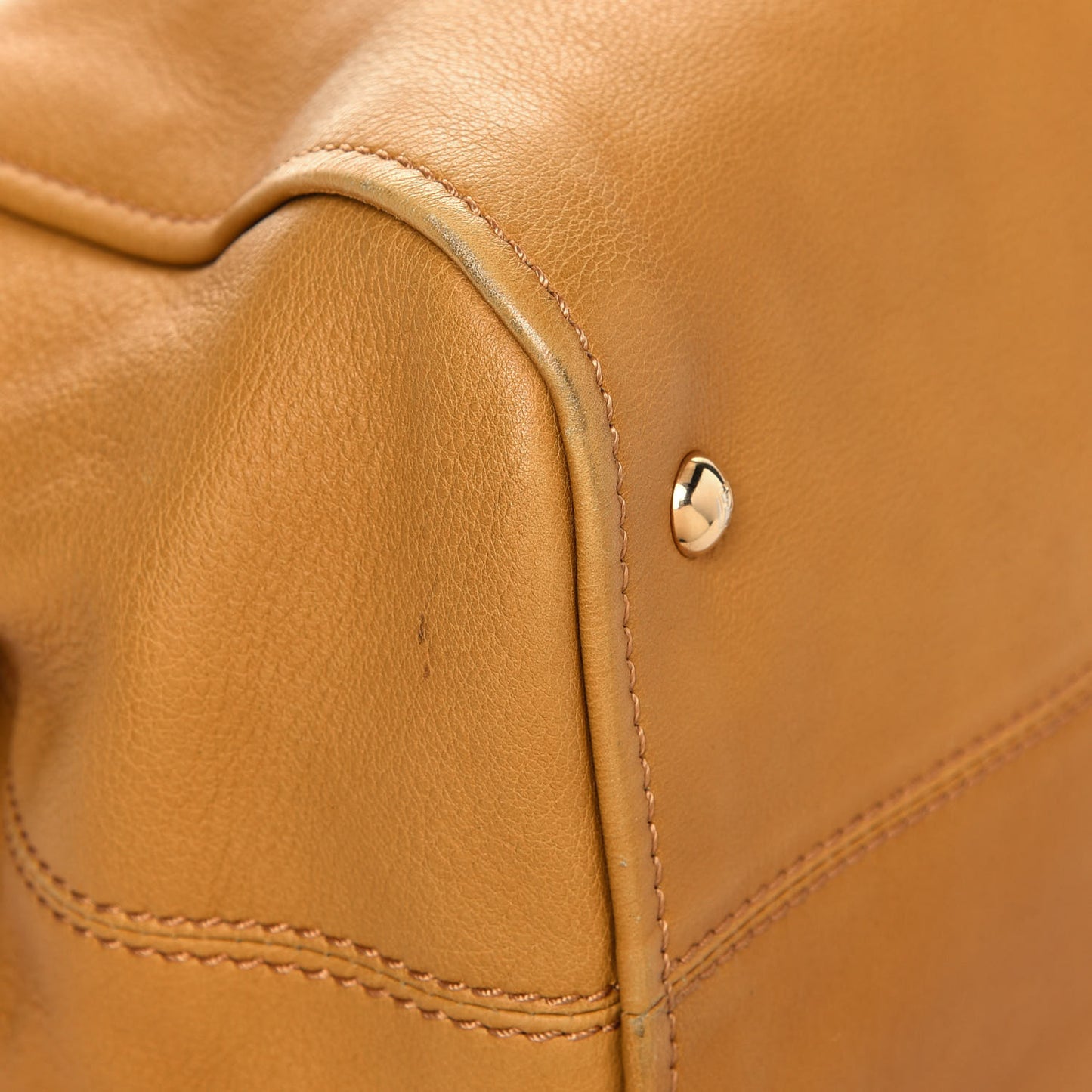 Vitello Dolce Marmol Large Chameleon Tote Yellow