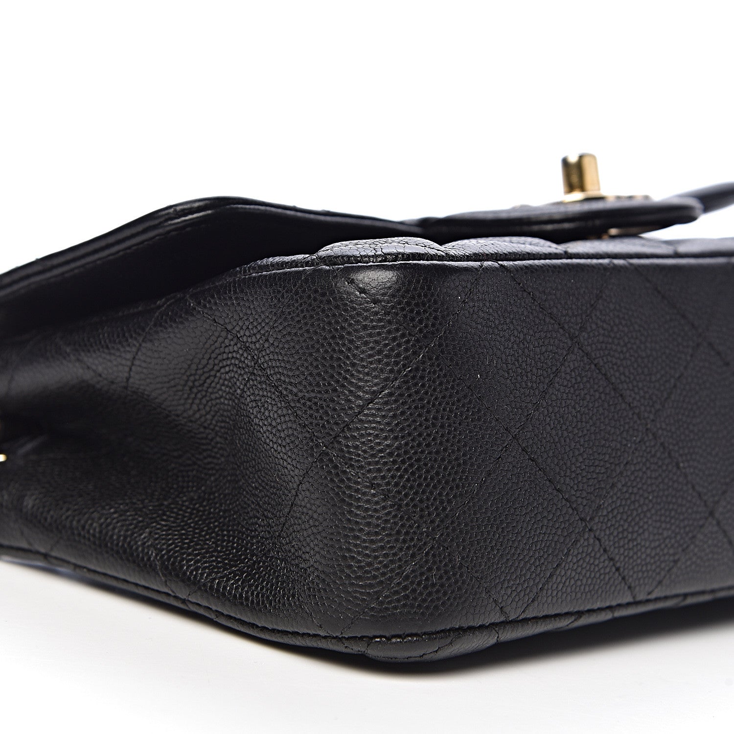 Chanel Caviar Quilted Mini Rectangular Flap Black 11 of 13