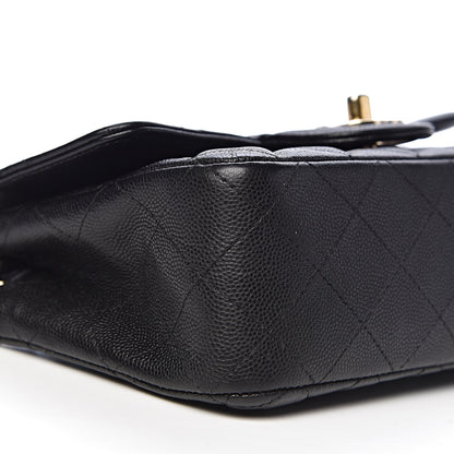 Chanel Caviar Quilted Mini Rectangular Flap Black 11 of 13