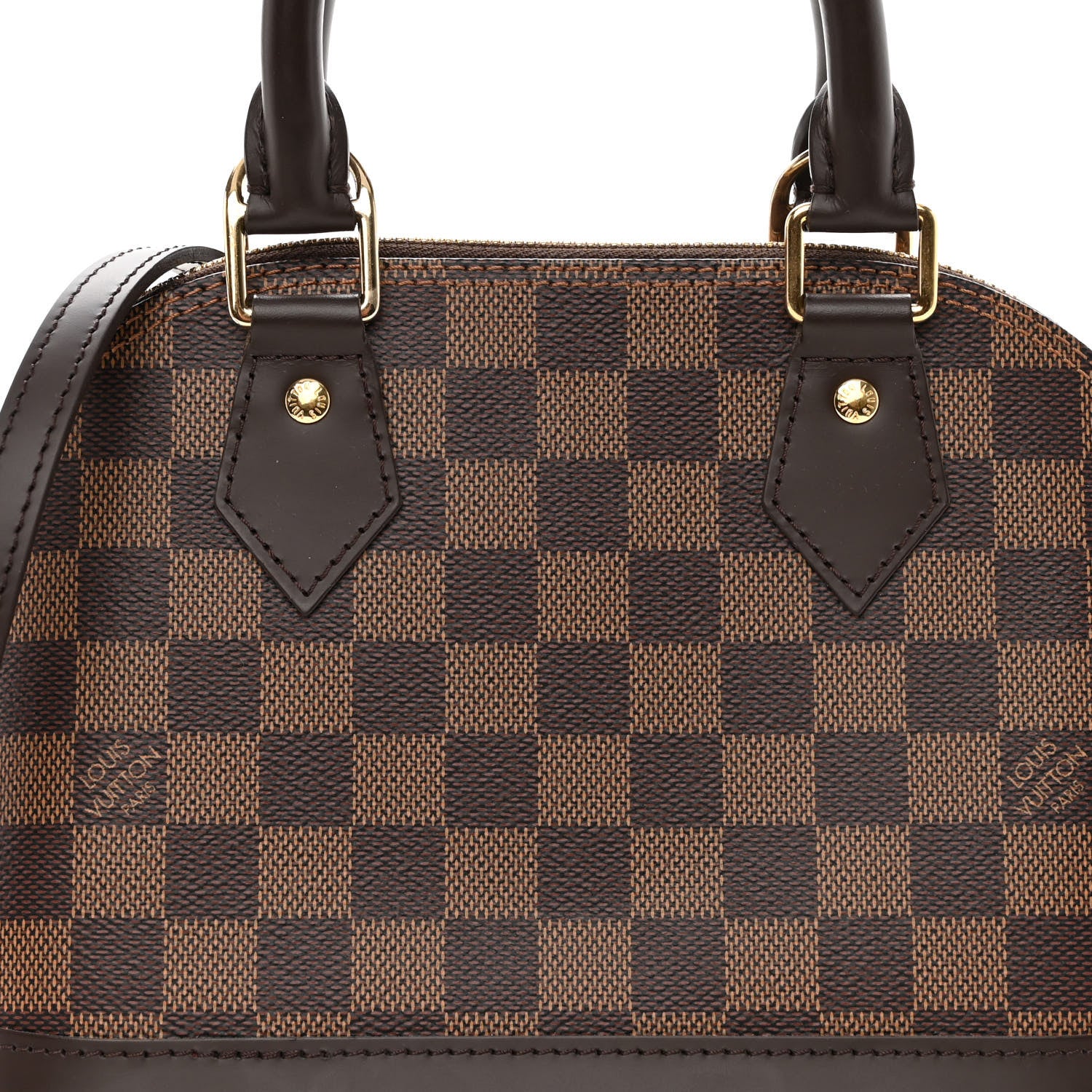 Louis Vuitton Damier Ebene Alma BB 7 of 9