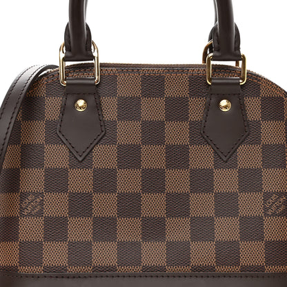 Louis Vuitton Damier Ebene Alma BB 7 of 9