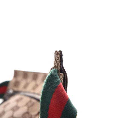 Gucci Monogram Web Belt Bag Dark Brown 13 of 13
