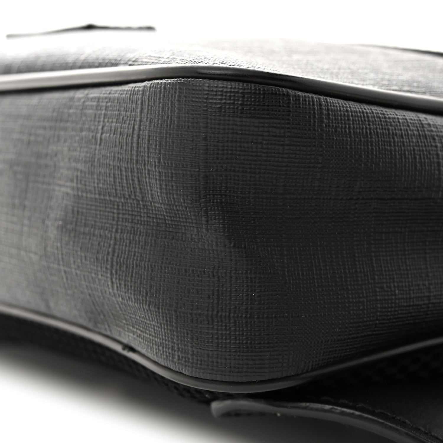 Gucci Soft GG Supreme Monogram Web Belt Bag Black Grey 11 of 12