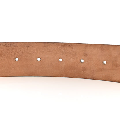 Gucci GG Supreme Monogram Calfskin Double G 40mm Belt 70 28 Off White 4 of 6