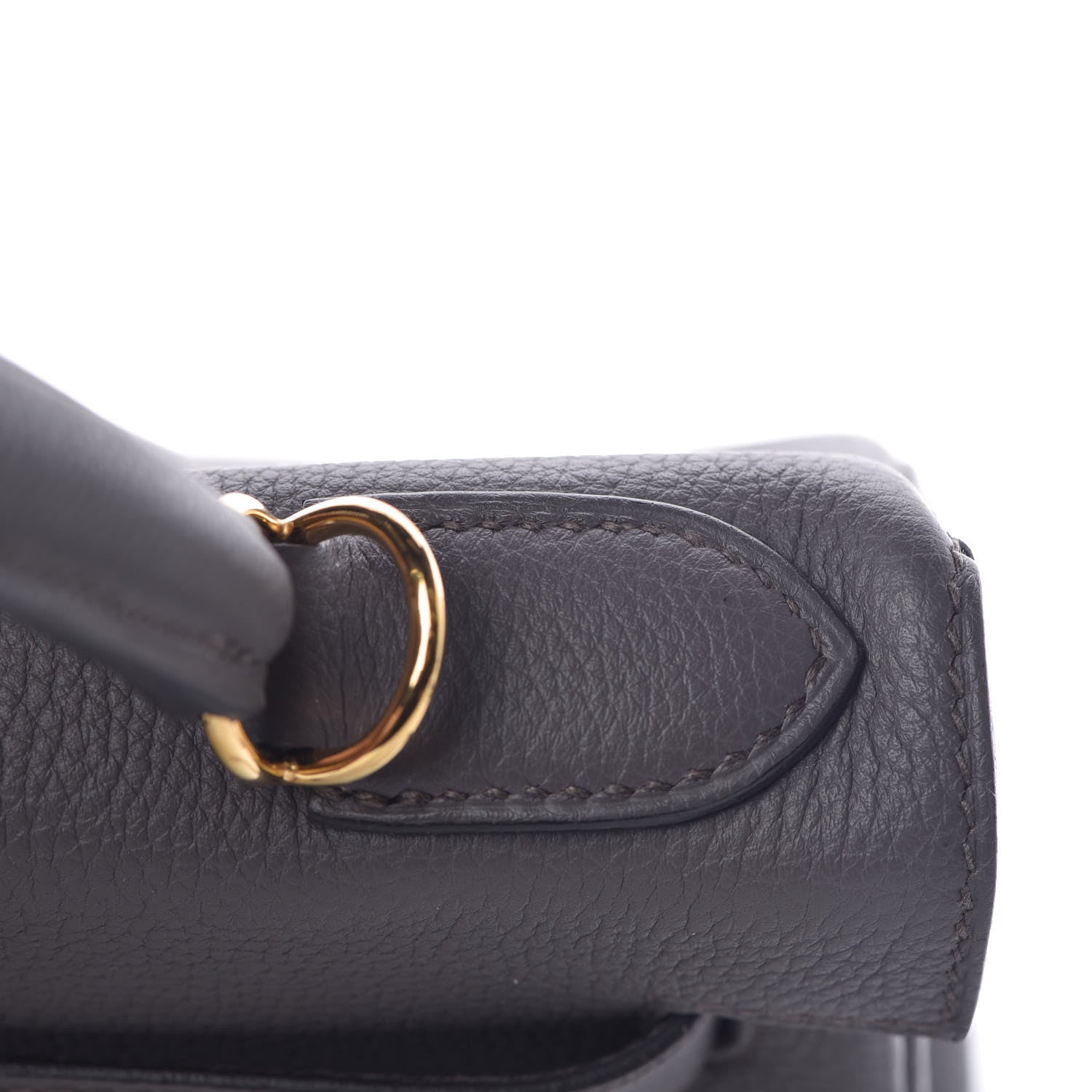 Hermes Togo Kelly Retourne 28 Etain 35 of 40