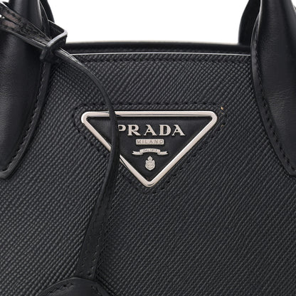 Prada Saffiano Cuir Calfskin Small Kristen Black 6 of 10