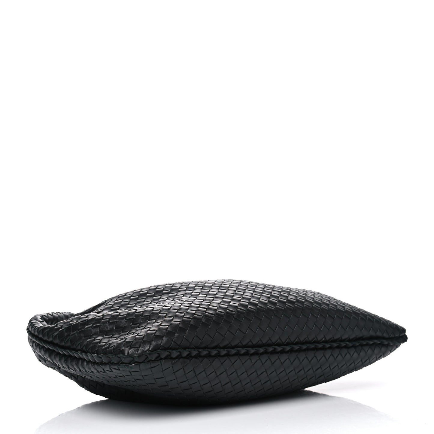 Nappa Intrecciato Large Veneta Hobo Black