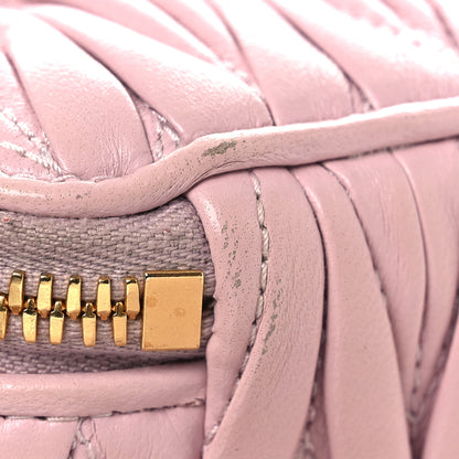 Miu Miu Nappa Matelasse Micro Vanity Case Alabastro 11 of 12