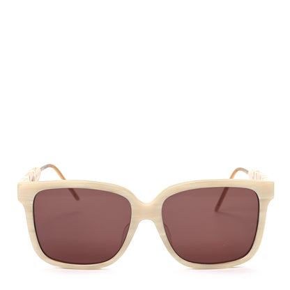 Gucci Acetate Square Sunglasses GG0599SA Ivory 2 of 6