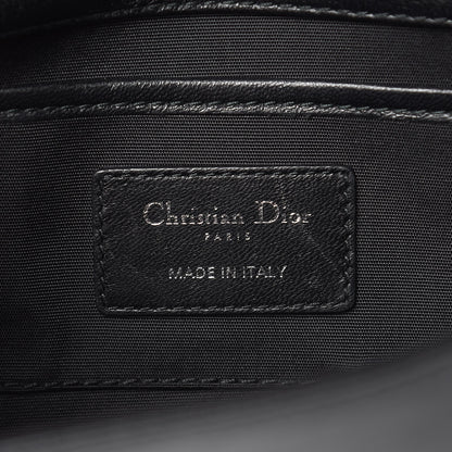 Christian Dior Lambskin Cannage Lady Dior Convertible Clutch Black 5 of 11