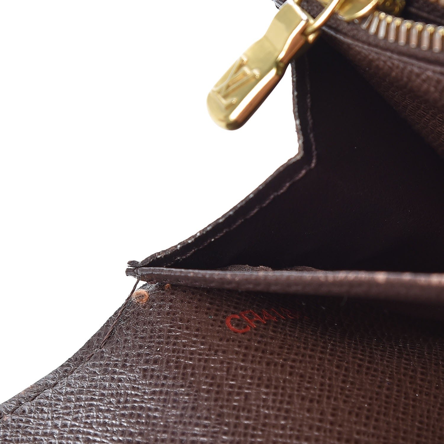 Louis Vuitton Damier Ebene Sarah Wallet 7 of 8