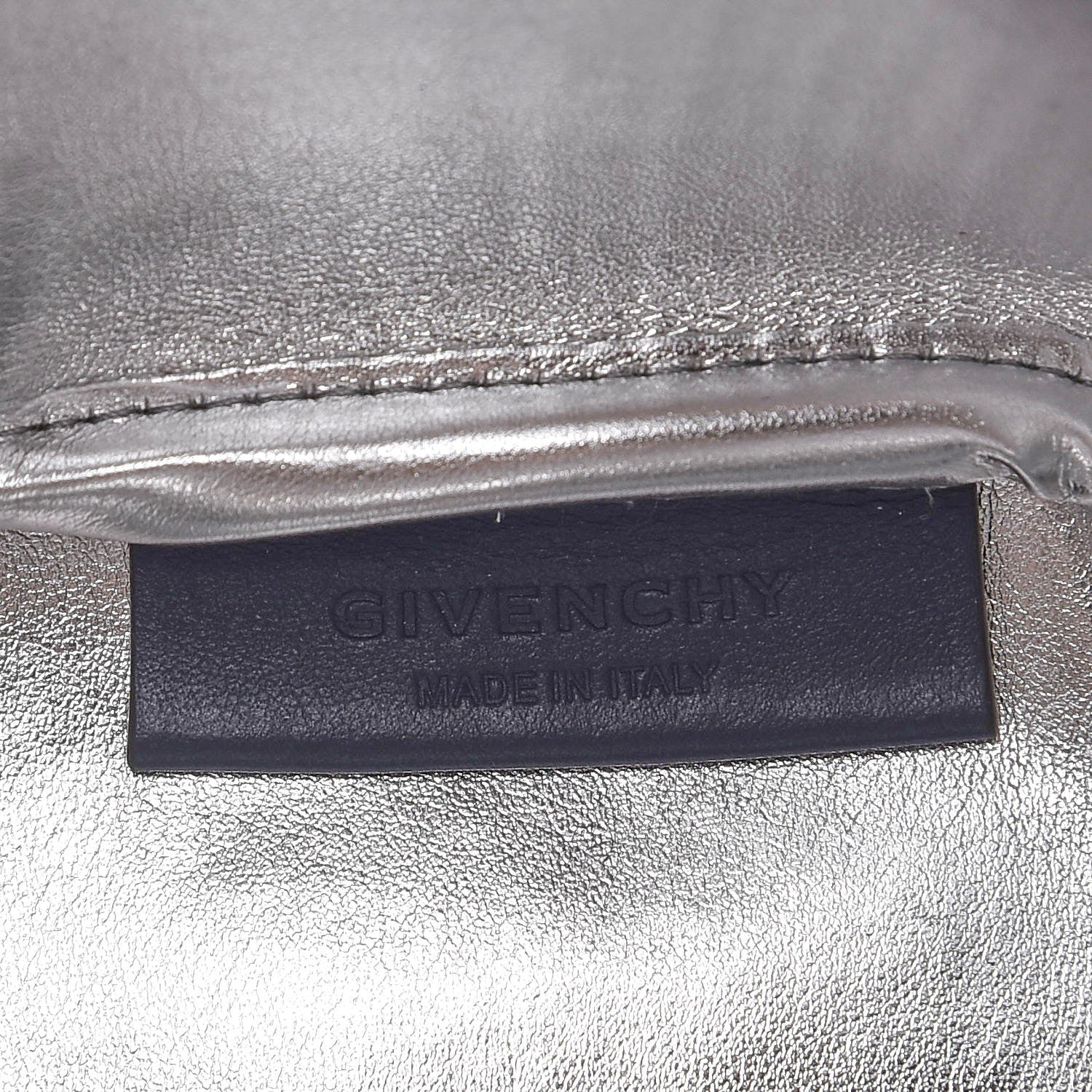 Givenchy Calfskin Large Antigona Tote Night Blue Silver 6 of 7