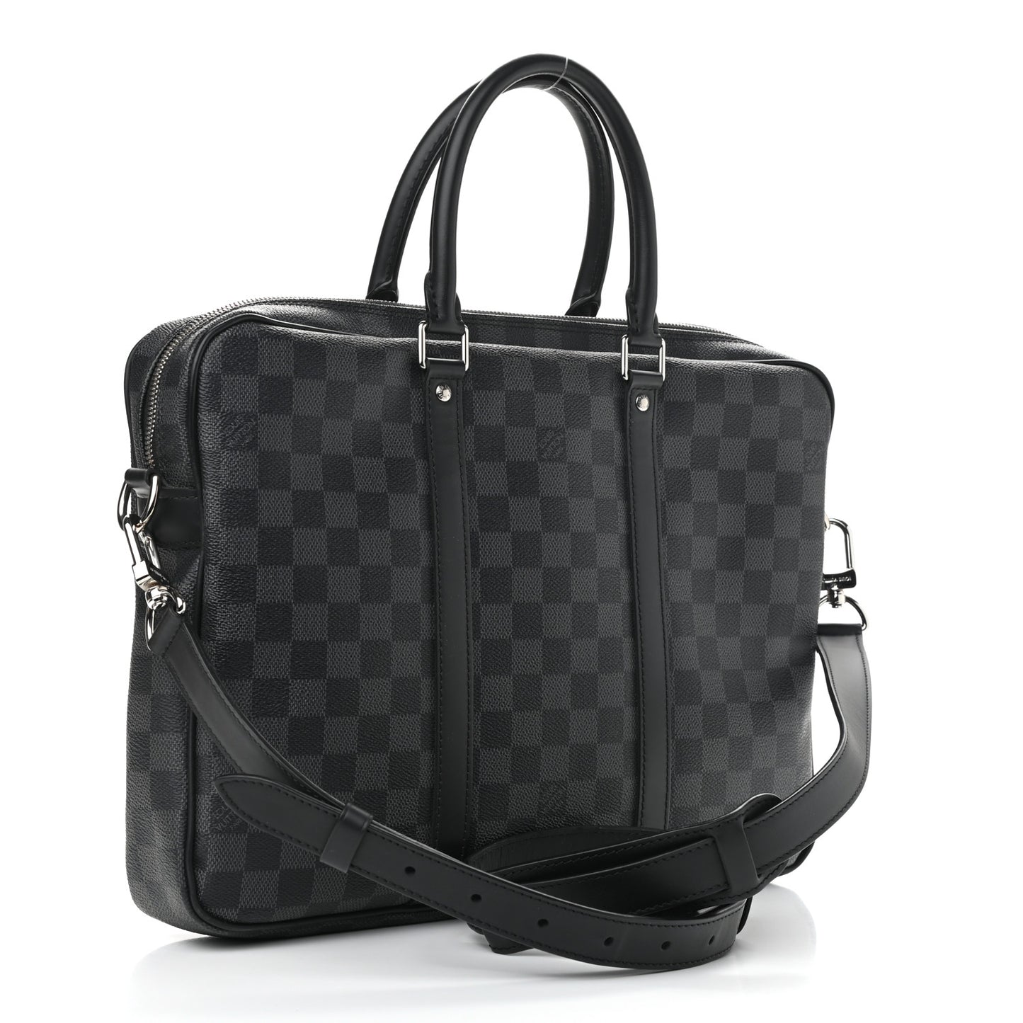 Damier Graphite Porte Documents Voyage PM