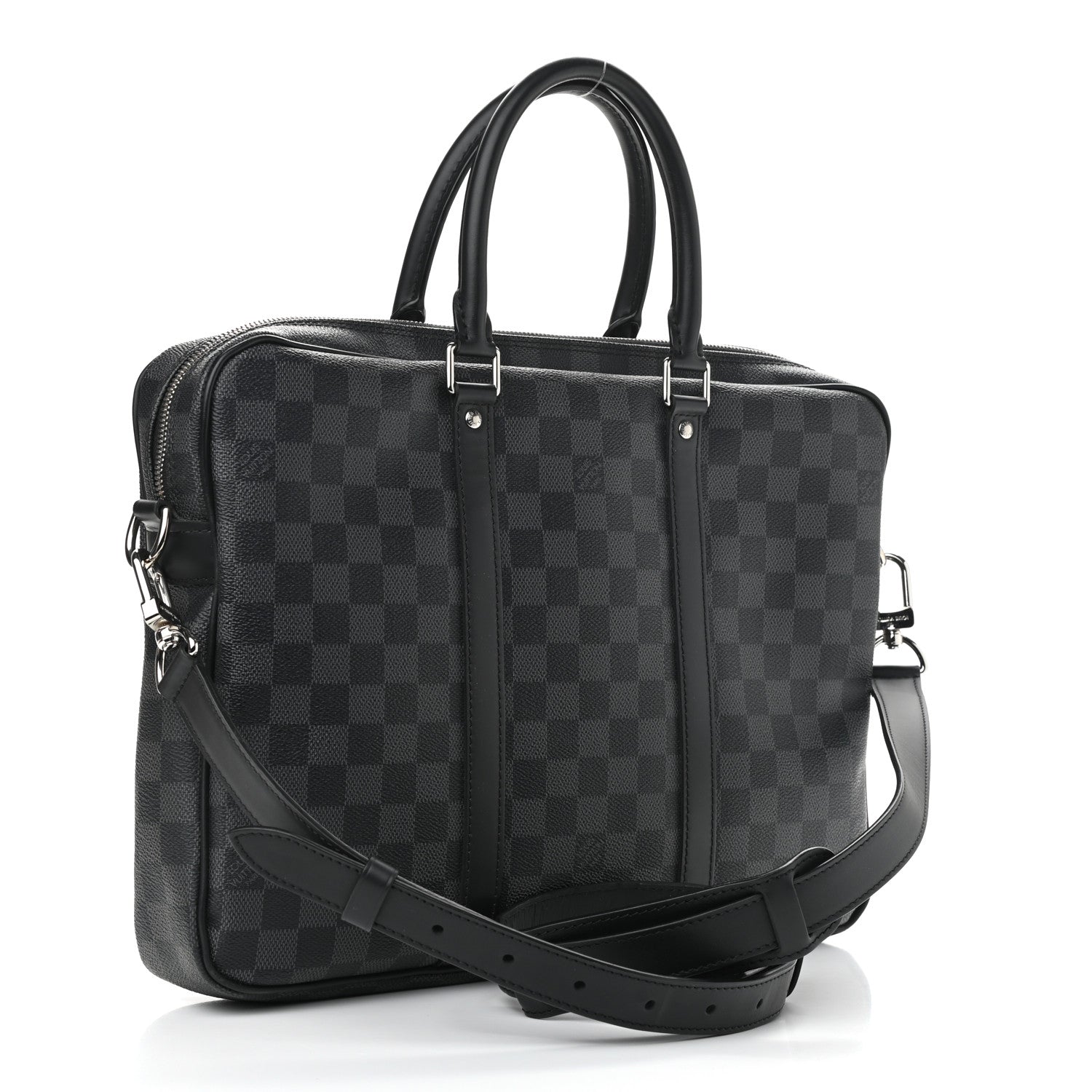 Louis Vuitton Damier Graphite Porte Documents Voyage PM 2 of 8