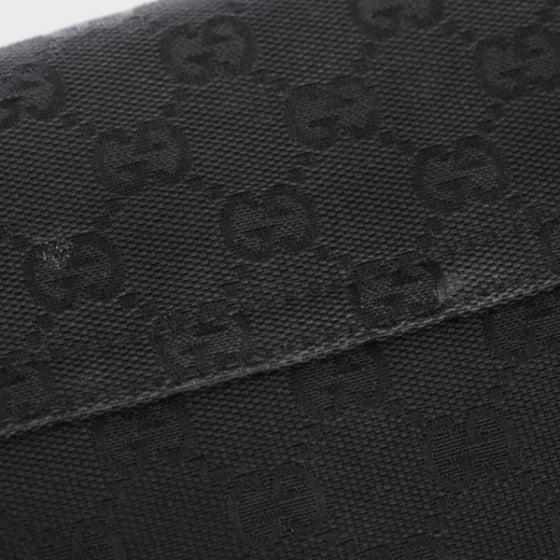 Monogram Horsebit Clutch Black