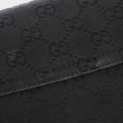 Gucci Monogram Horsebit Clutch Black 9 of 11