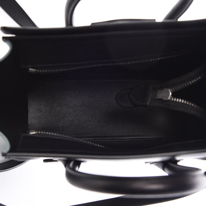 Celine Drummed Calfskin Nano Tri-Color Luggage Antarctic 5 of 11