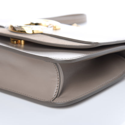 Chloe Calfskin Suede C Clutch With Chain Motty Grey 10 of 11
