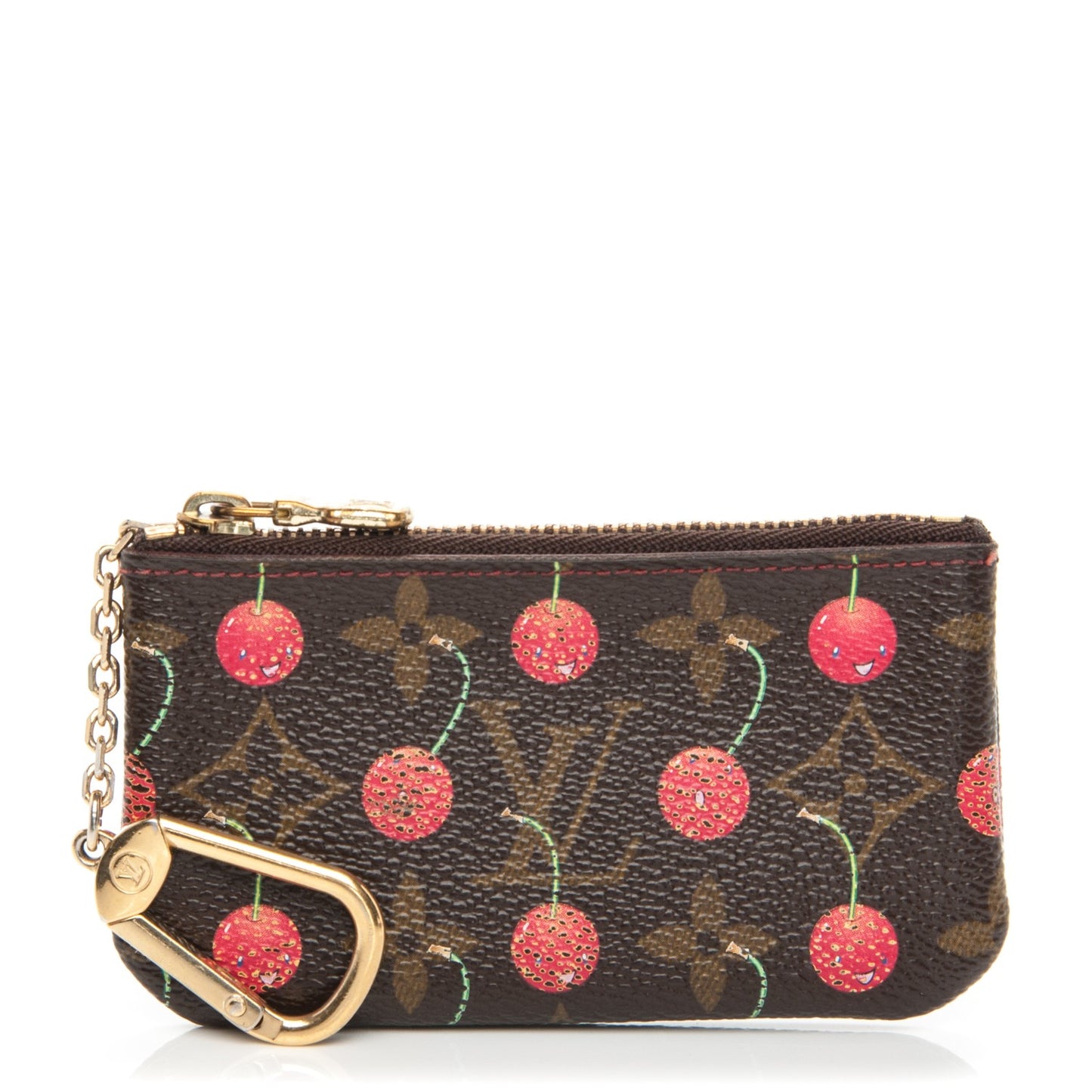 Monogram Cerises Key Pouch
