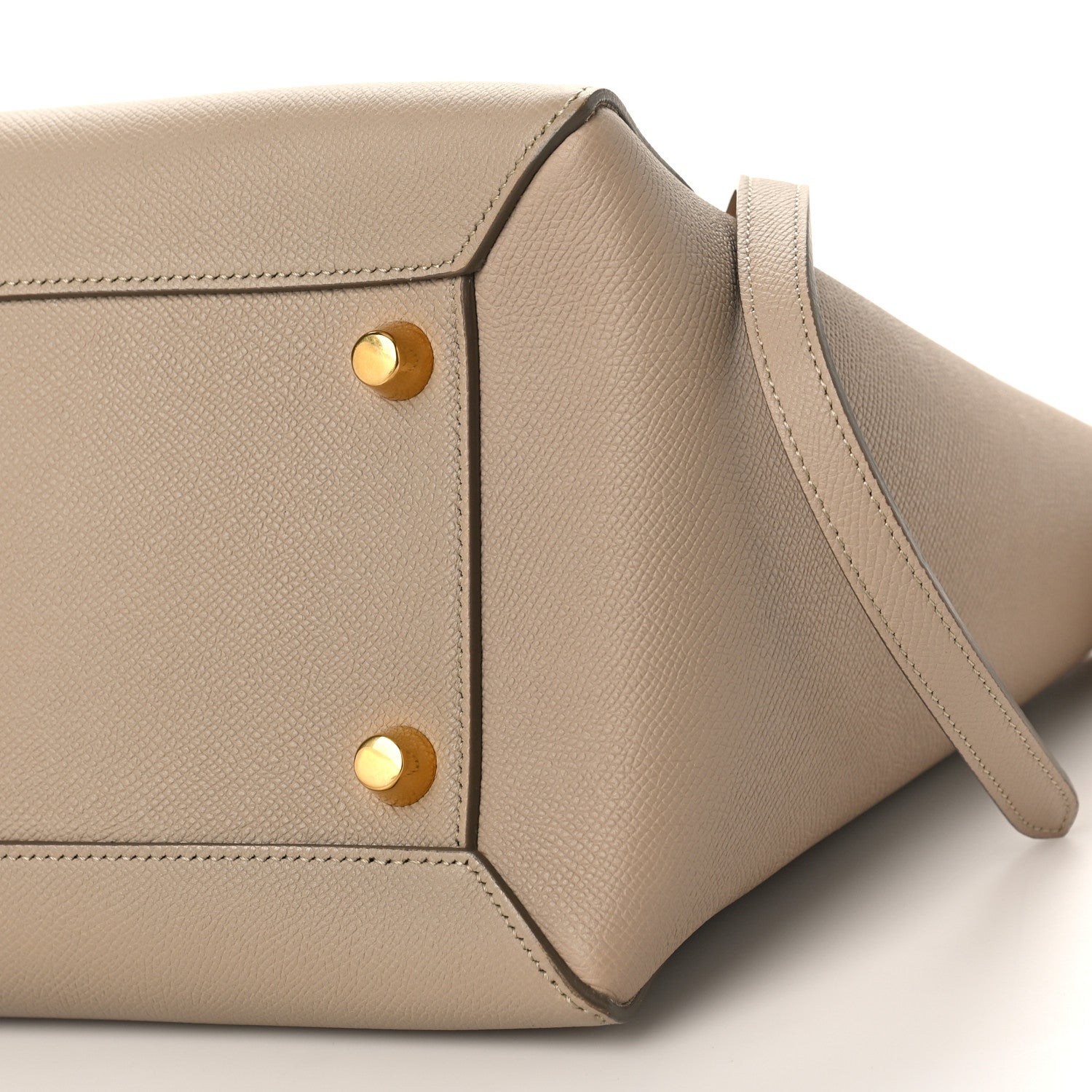 Celine Grained Calfskin Mini Belt Bag Dune 7 of 8