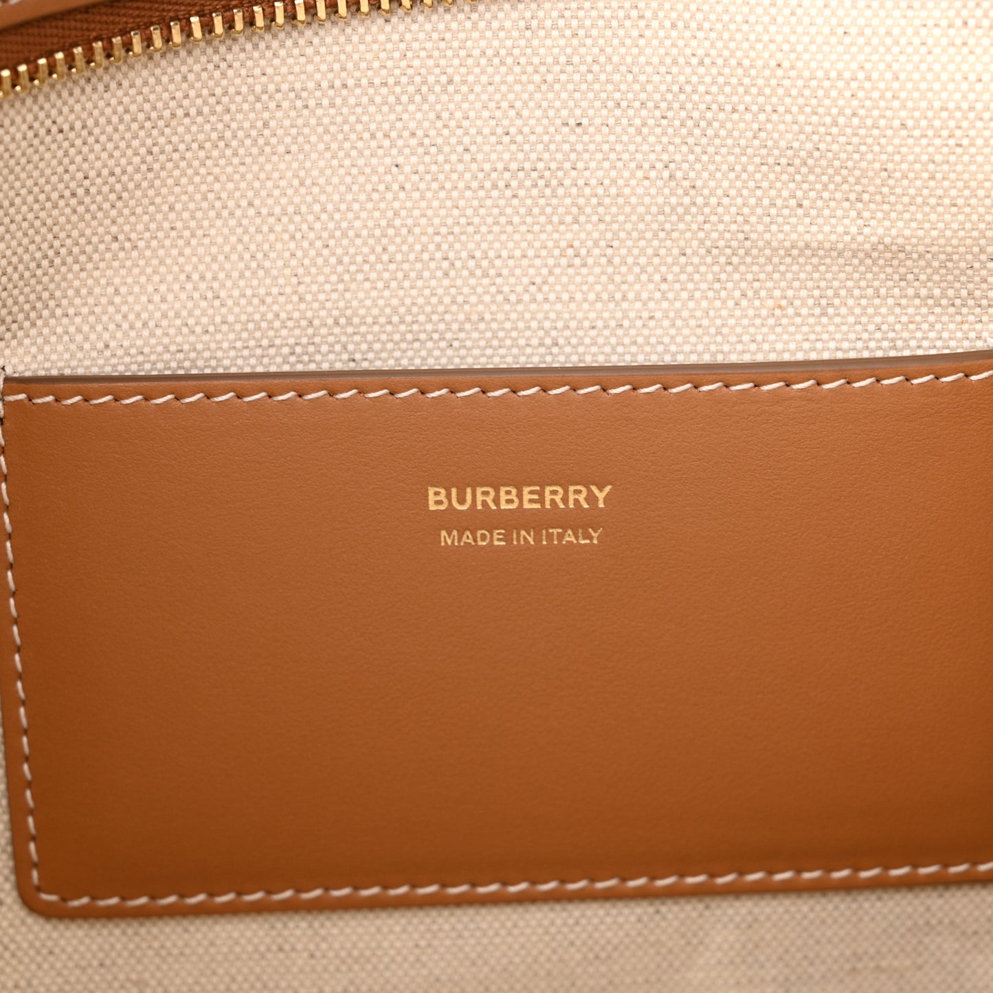 Raffia TB Duncan Pouch Natural Beige