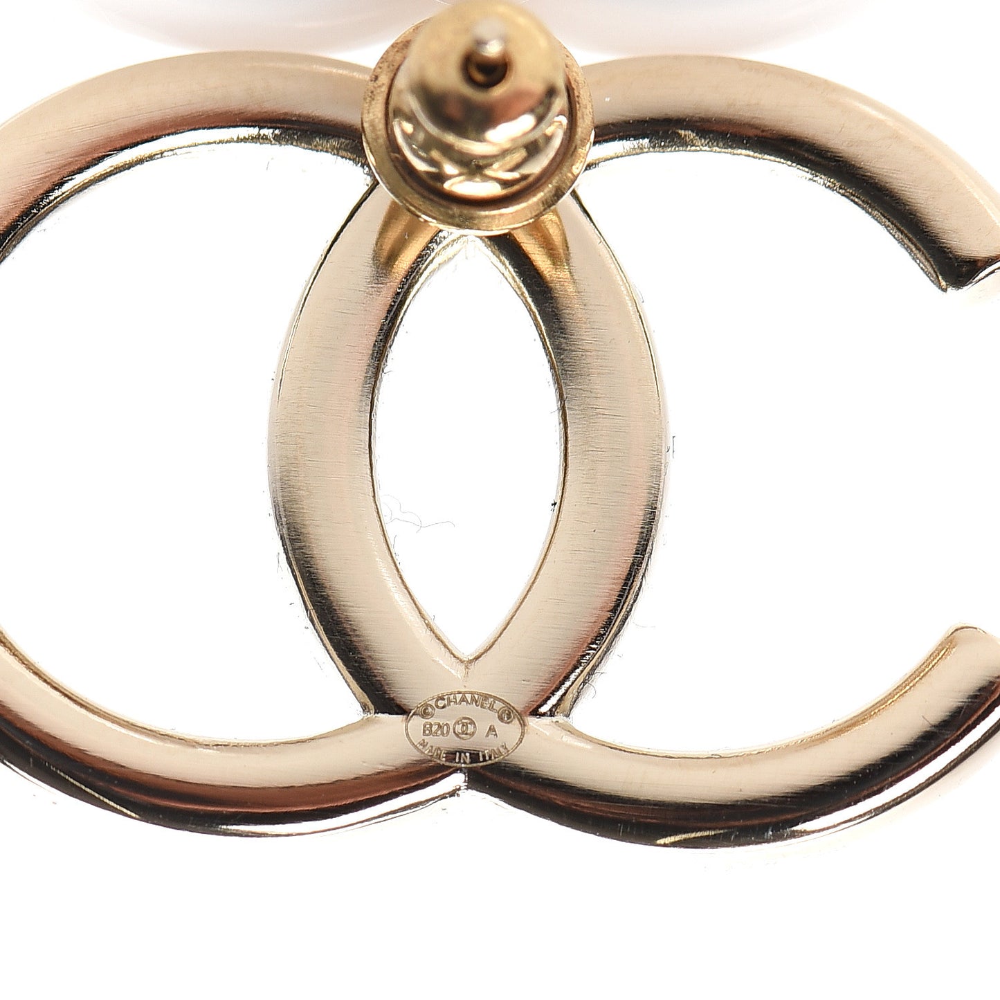 Baguette Crystal High Society CC Earrings Gold