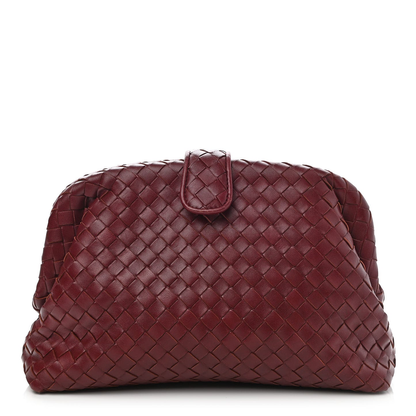 Nappa Intrecciato The Lauren 1980 Clutch Gigolo Red