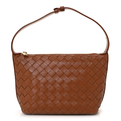 Bottega Veneta Calfskin Intrecciato Mini Wallace Wood 1 of 13