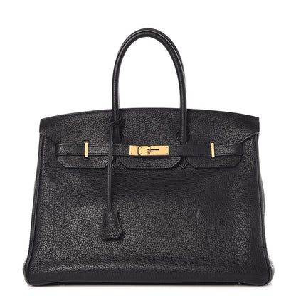 Hermes Fjord Birkin 35 Black 1 of 9