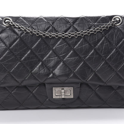 Chanel Aged Calfskin Quilted 2.55 Reissue 226 Flap Black 7 of 17