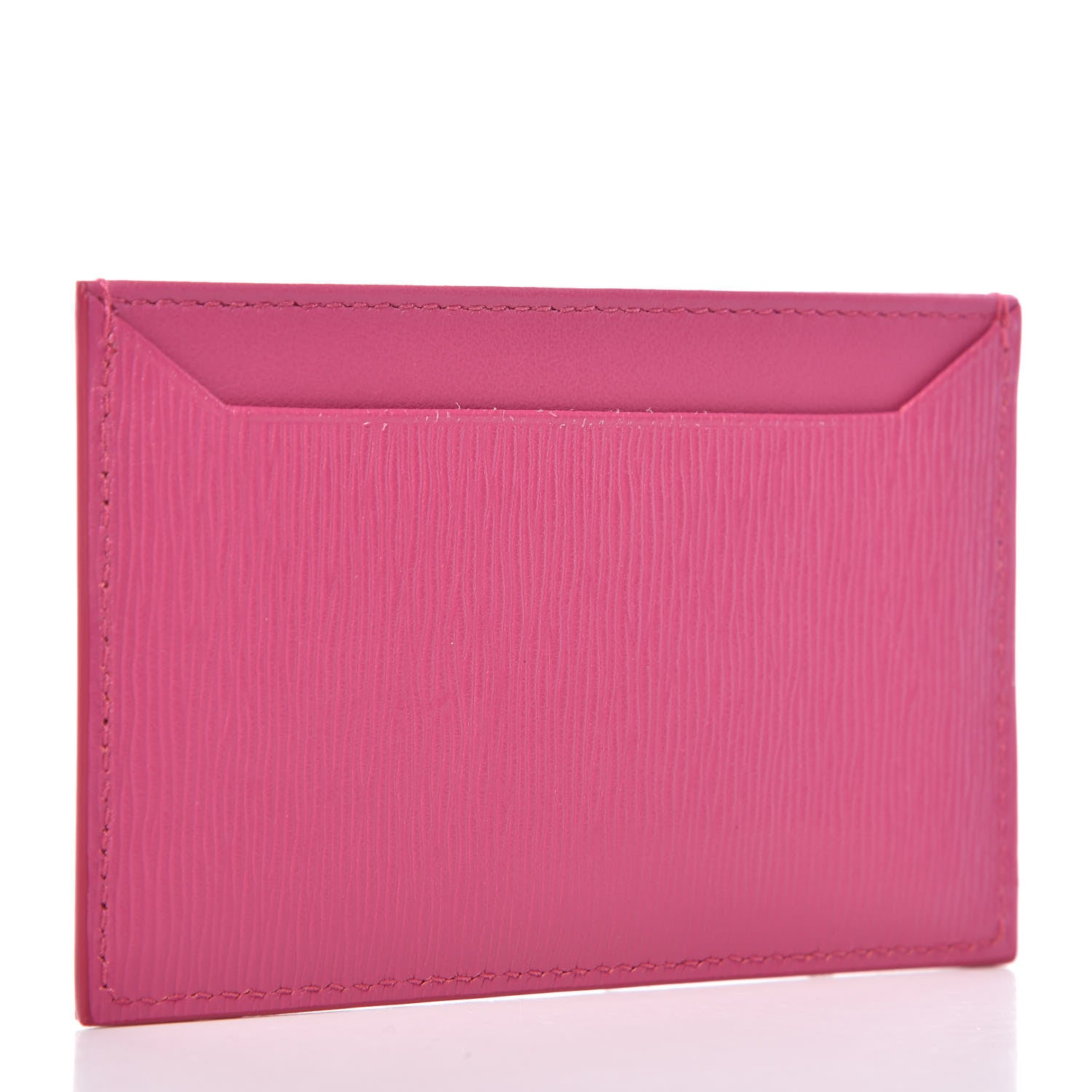 Prada Vitello Move Metal Card Case Fuxia 3 of 7