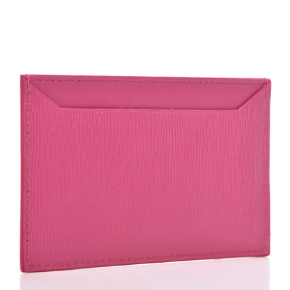 Prada Vitello Move Metal Card Case Fuxia 3 of 7