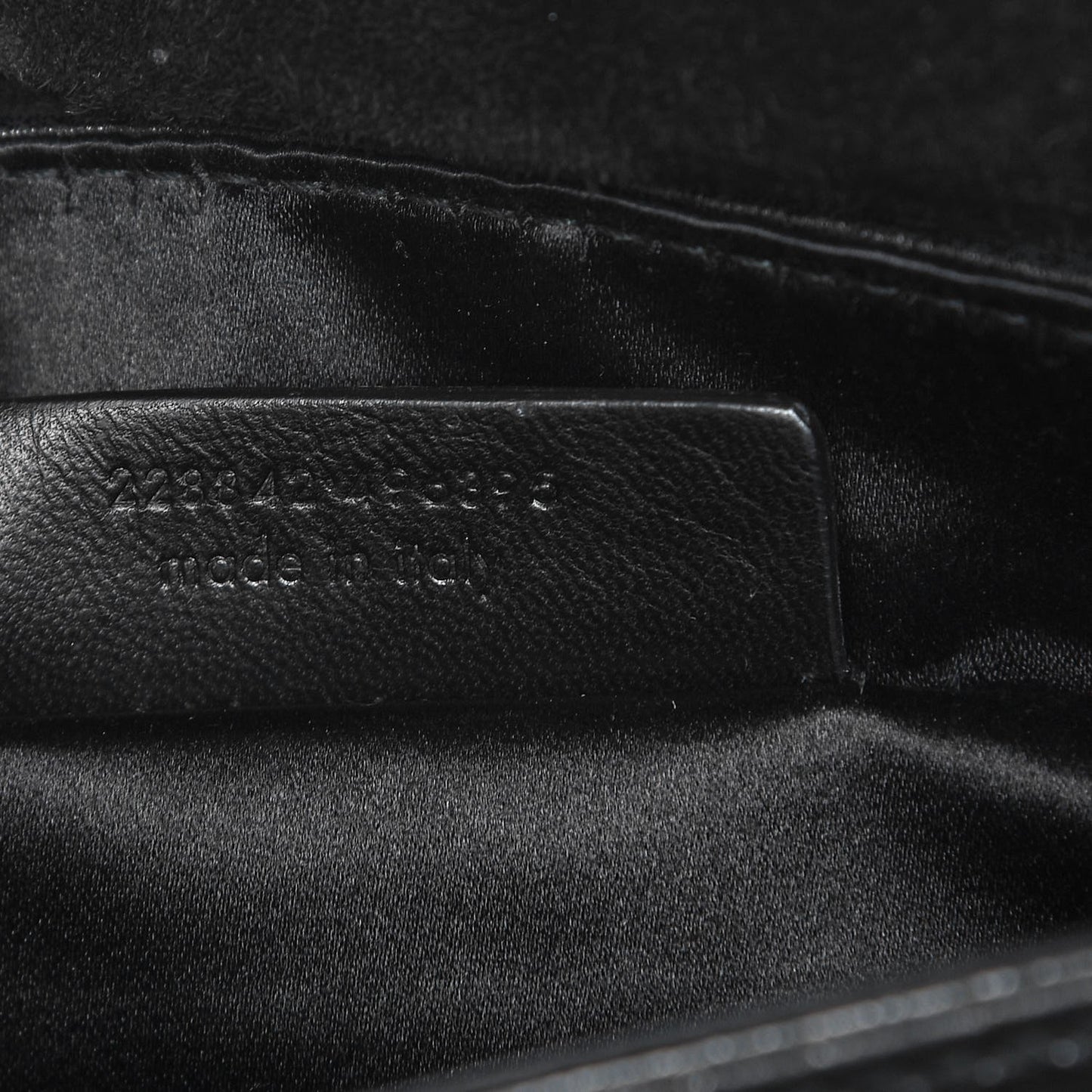 Sheepskin Rive Gauche Hobo Black