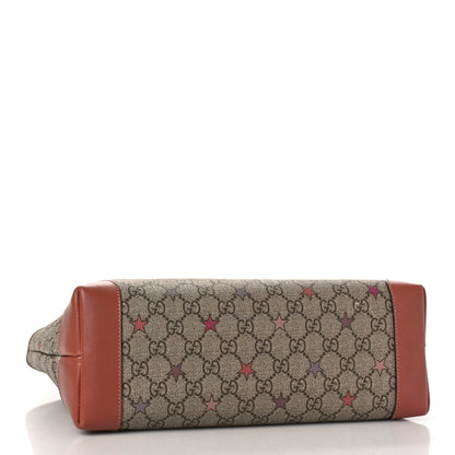 Gucci GG Supreme Stars Small Tote Pink 5 of 11