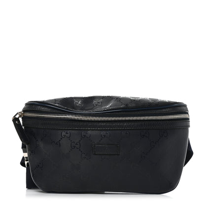 Gucci Imprime Monogram Belt Bag Navy 1 of 10