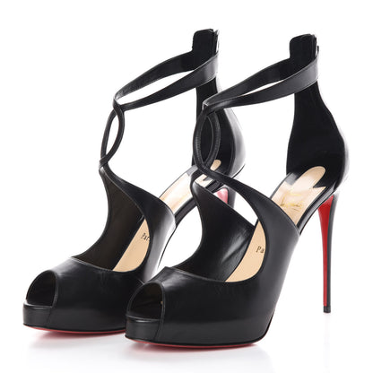 Christian Louboutin Kid Rosie 120 Pumps 41 Black 3 of 8