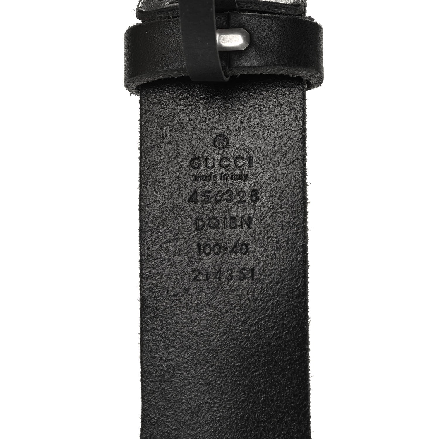 Gucci Calfskin Braided Dionysus Belt 100 40 Black 3 of 4