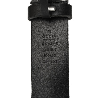 Gucci Calfskin Braided Dionysus Belt 100 40 Black 3 of 4