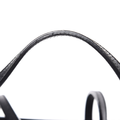 Gucci Pebbled Calfskin Small Swing Tote Black 9 of 9