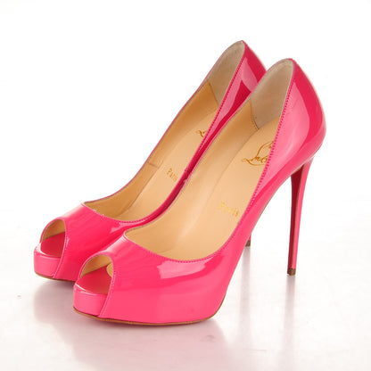 Christian Louboutin Patent New Very Prive 120 Pumps 36.5 Fuchsia 3 of 6