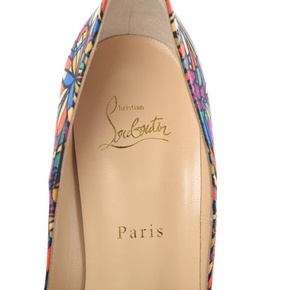 Christian Louboutin Satin Vitrail So Kate 120 Pumps 40 Multicolor 7 of 8