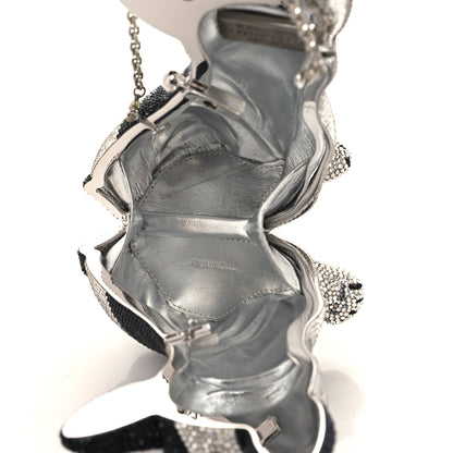 Judith Leiber Crystal French Bulldog Fred Minaudiere Clutch 4 of 9