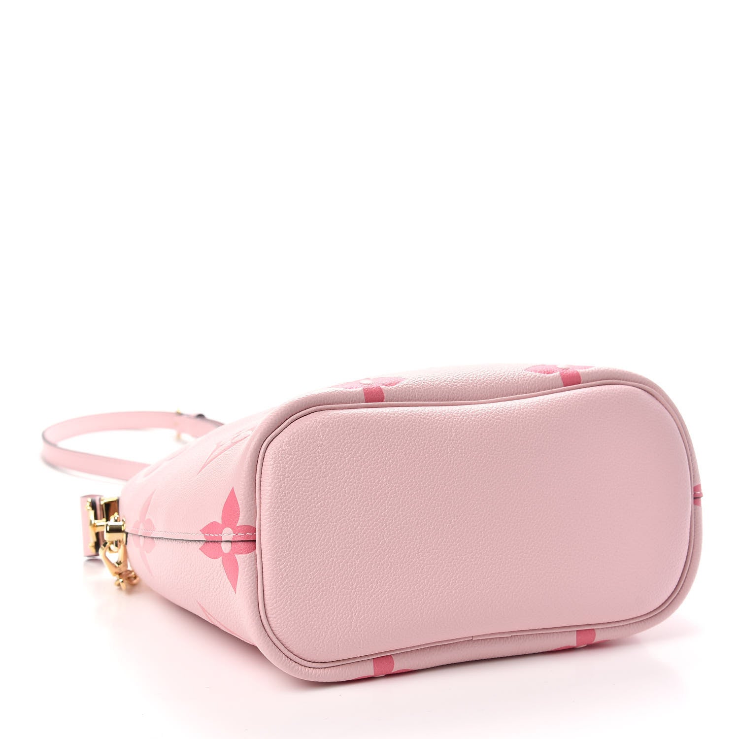 Louis Vuitton Empreinte Monogram Giant By The Pool Marshmallow Hobo PM Bouton De Rose 4 of 9