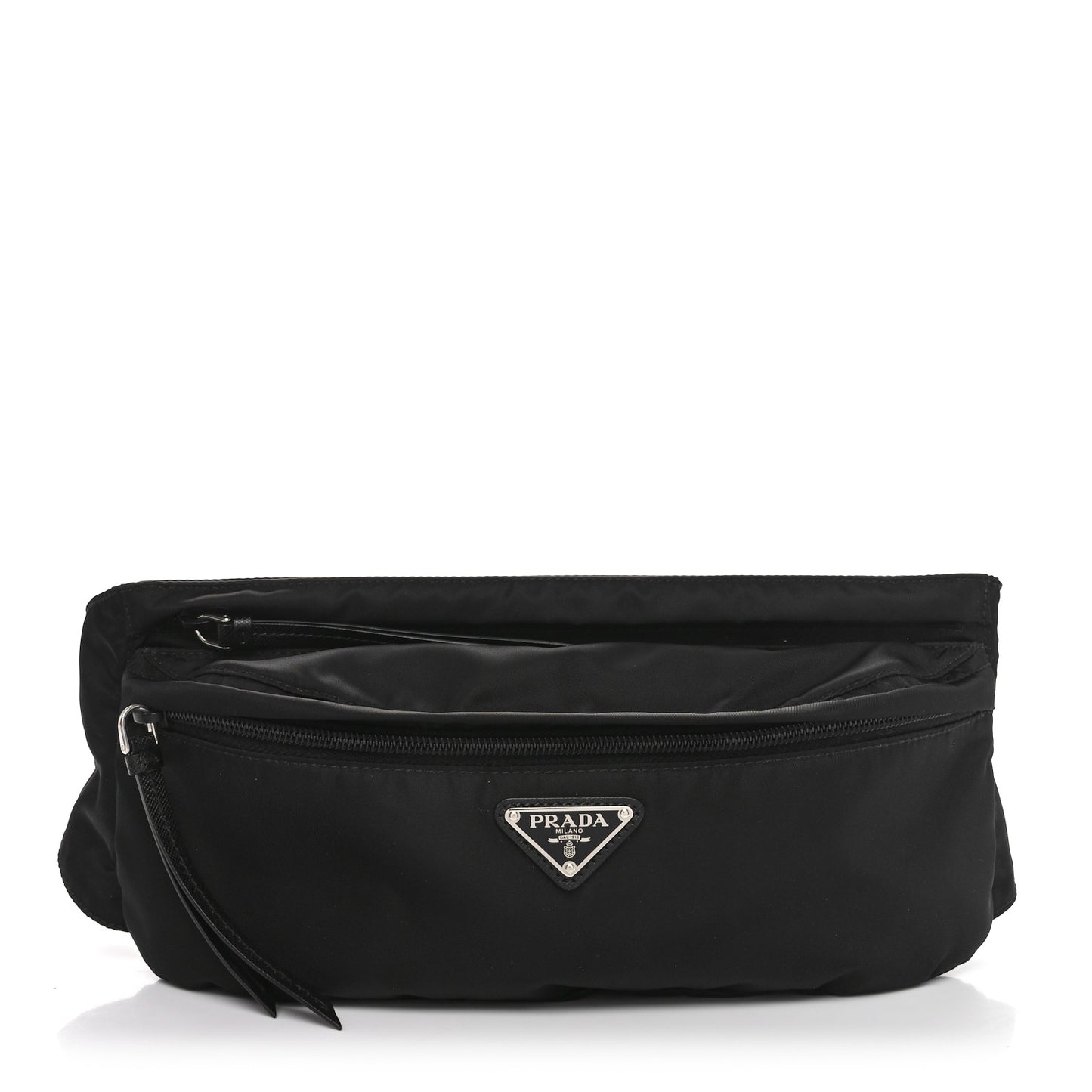 Tessuto Nylon Montagna Belt Bag Black