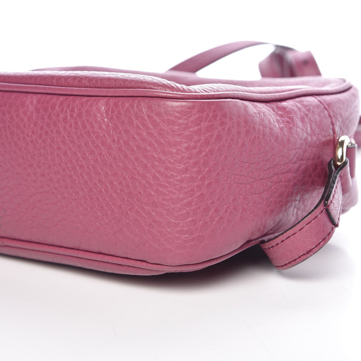 Pebbled Calfskin Small Soho Disco Bag Peonia Flower