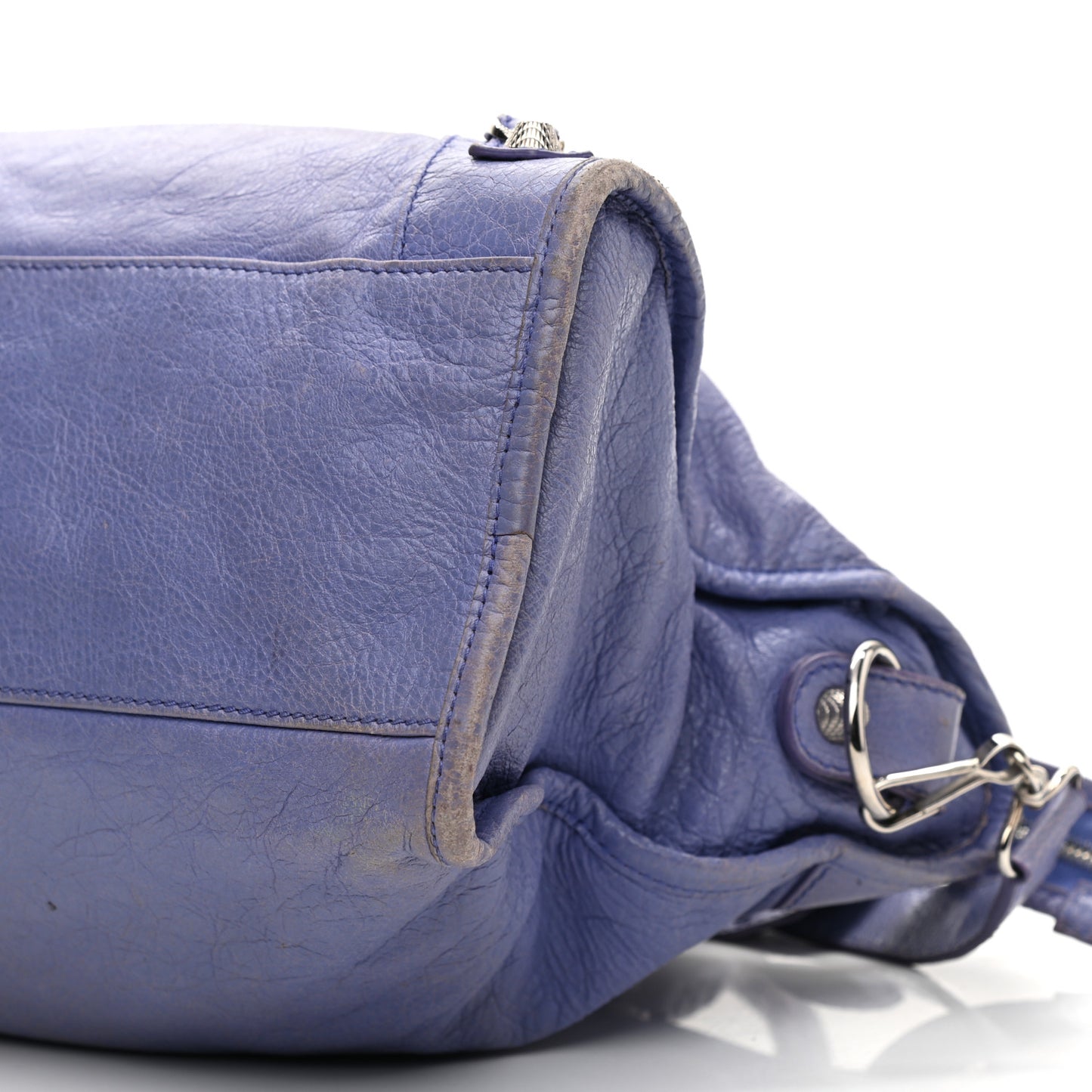 Agneau Giant 12 Silver Hardware City Mauve Light Mauve