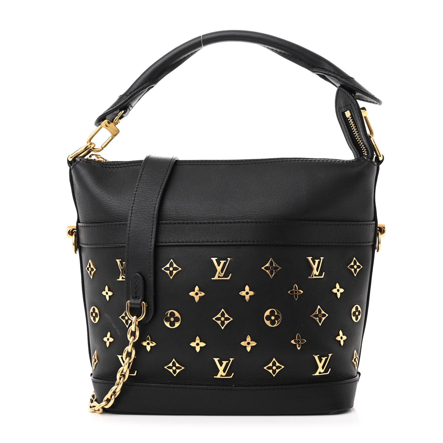 Calfskin Monogram Cruiser PM Black