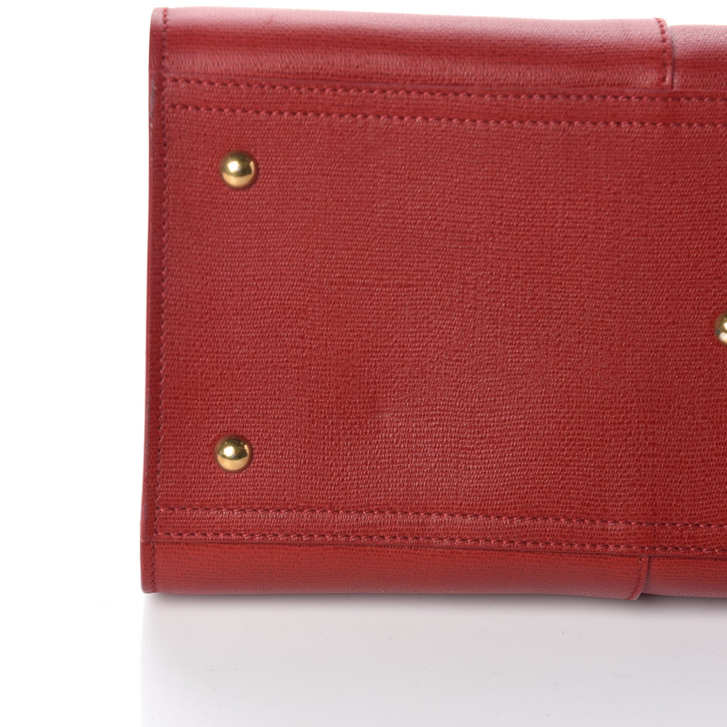 Textured Calfskin Medium Cabas ChYc Red